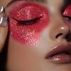 Stargazer Glitter Gel, Red, 1-Pack (1 x 10 ml) view 2