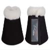 HKM Comfort Hoof Boots with Padding, Black, Warmblood view 1