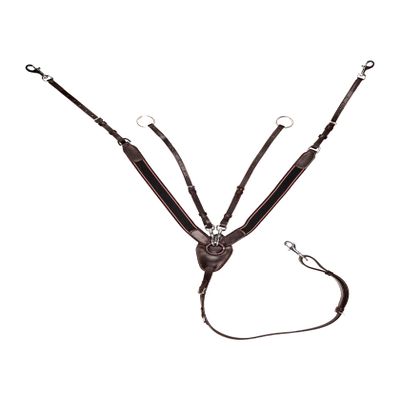 HKM Breastplate 6845 Brown One Size