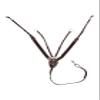HKM Breastplate 6845 Brown One Size view 1