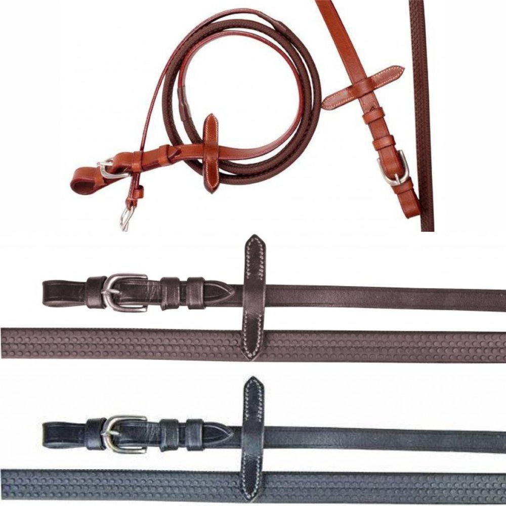 HKM 5644 Reins, Black, Pony
