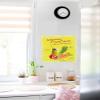 1art1 Smoothies Relaxation and Strong Nerves Wall Tattoo, 45 x 45 cm view 2