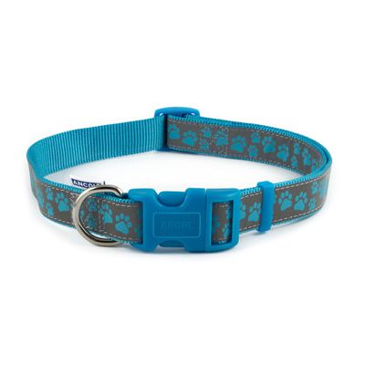 Ancol Patterned Collection Dog Collar, Reflective, Size 59