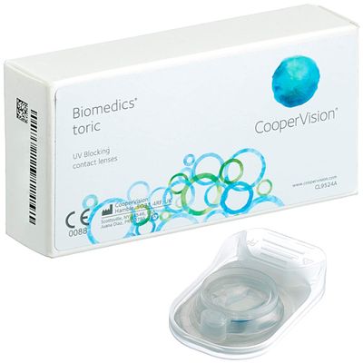 CooperVision Biomedics Toric, 6 pcs / BC 8.7 mm / DIA 14.5 / +0.25 diopters