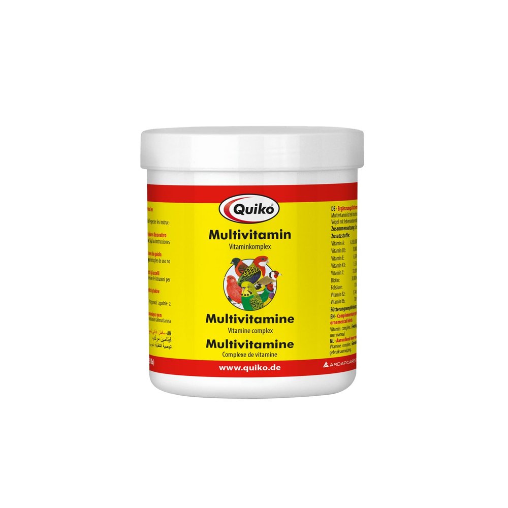 Quiko Multivitamin 375g - Supplement for Pet Birds