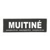 JULIUS K-9 Velcro Patch, MUITIN, Small, Black view 1