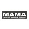 JULIUS K-9 Velcro Patch, Mama, Small, Black view 1