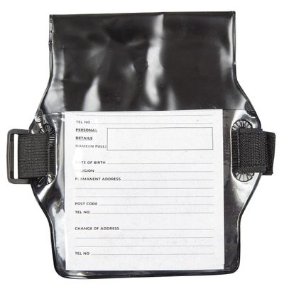 Roma Plastic Medical Armband, One Size, Black