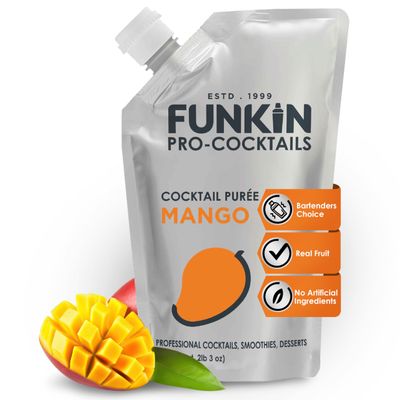 Funkin Pro Mango Purée, 1 kg. Box quantity: 1