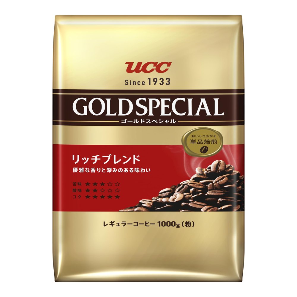 UCC Gold Specials Rich Blend AP Japanese Coffee Brand, 1 kg