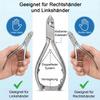 May Nail Nipper 14 cm, Toenail Nipper, 18 mm Cutting Edge, Stainless Steel view 4