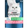 PURINA GOURMET Perle Tender Strips Wet Cat Food with Trout and Spinach, 24-Pack (24 x 85 g) view 1