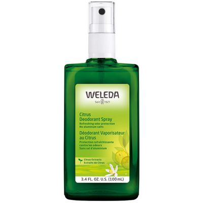 Weleda Citrus Deodorant Spray, 2 x 100 ml