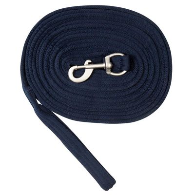 Pfiff 101196 Soft Lunging Line, Swivel Snap Hook, 8.2 m, Blue