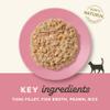 Applaws Premium Natural Wet Cat Food, Tuna Fillet with Pacific Prawn in Broth, 12 x 70 g Pouches view 3