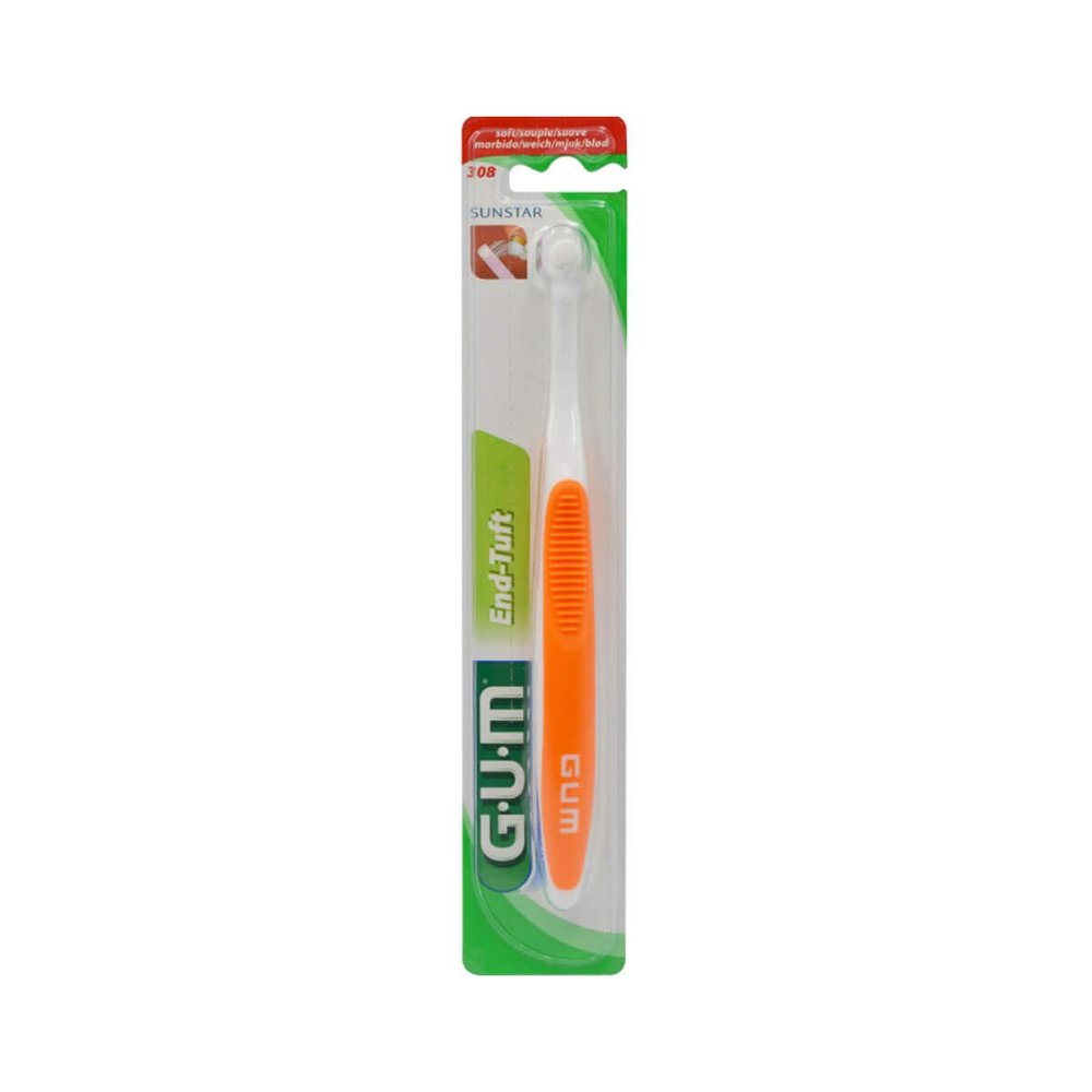 GUM End-Tuft Brush for Hard-to-Reach Areas
