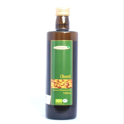 Organic Olive Oil from Crete, 750 mL, Extra Virgin