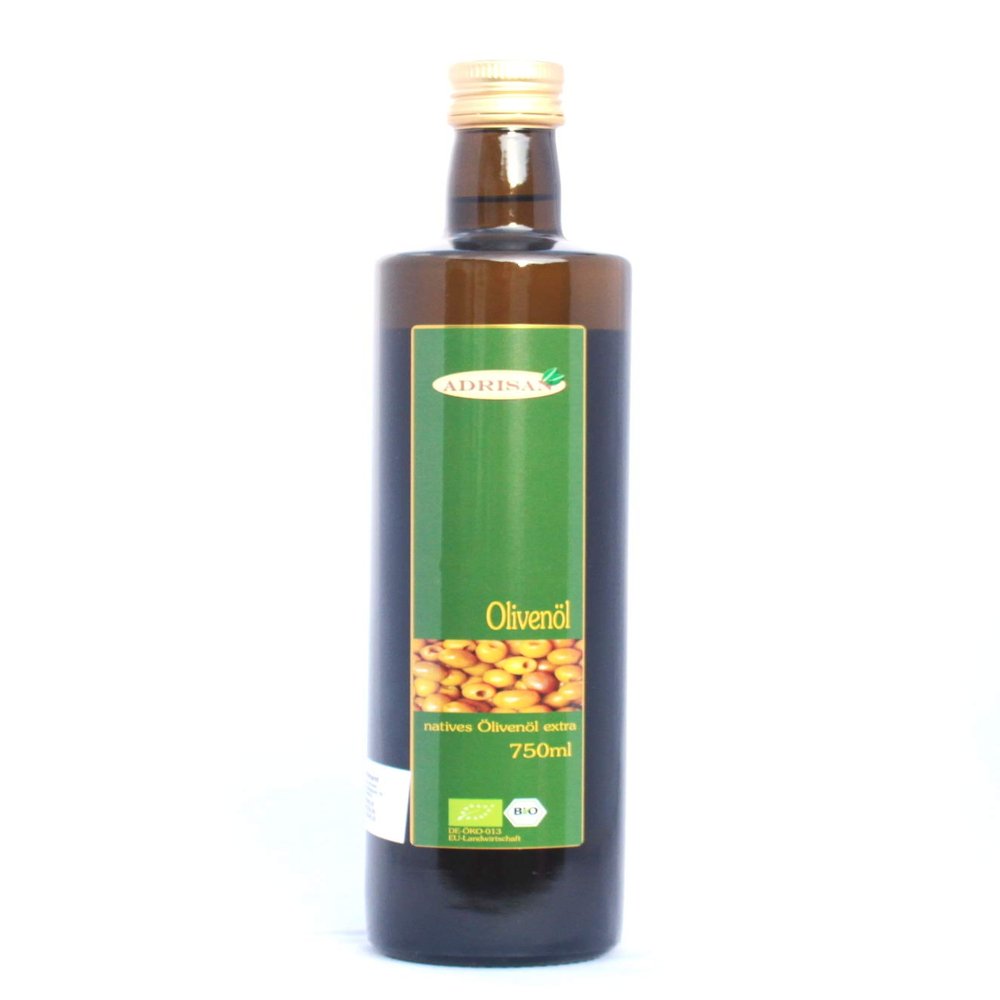 Organic Olive Oil from Crete, 750 mL, Extra Virgin