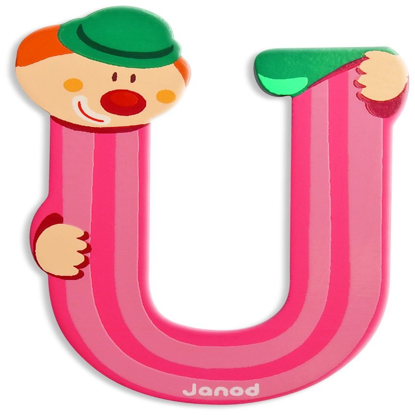 Janod 4504562 - Clown Letter U