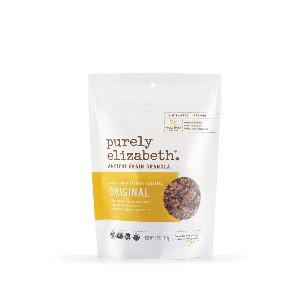Purely Elizabeth Ancient Grain Granola, Original, 12 Ounce (Pack of 3)