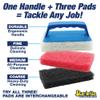 Star Brite Scrub Pad with Handle - Medium (Red) view 4