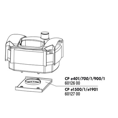 JBL M161293 Inlet Plate 700/1-900/1 60126, 1000 g