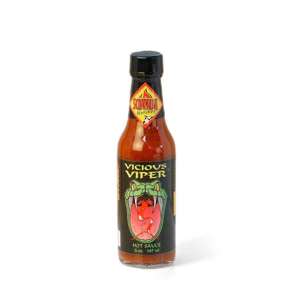 Cajohn's Vicious Viper Hot Sauce, 5 oz