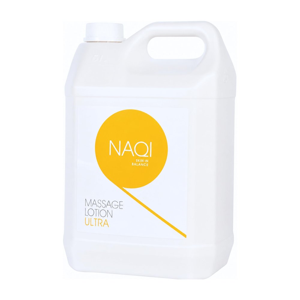 NAQI Ultra Massage Lotion for Deep-Tissue Massage, Long-Lasting, Hypoallergenic, 5 L
