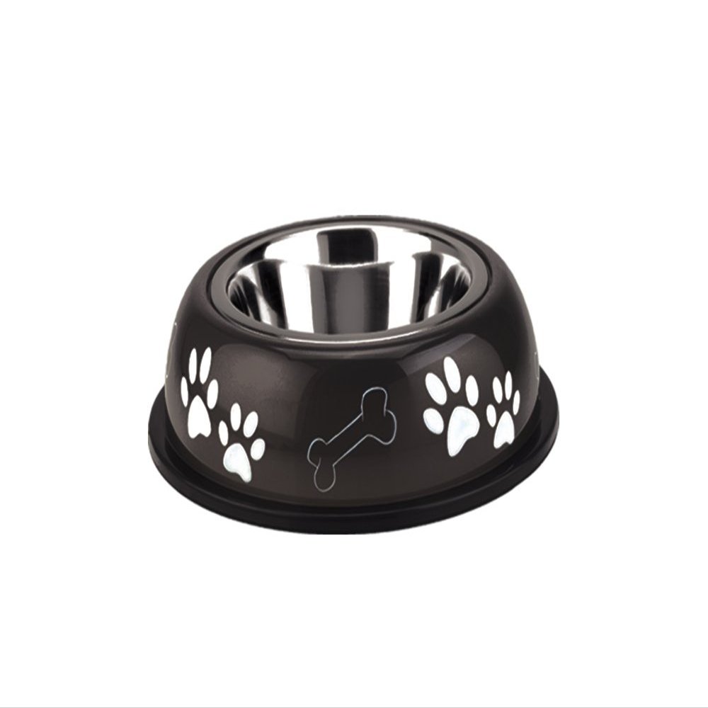 Nobby Bowl 'NICE DINER' Brown/Black 19 cm 0.35 L