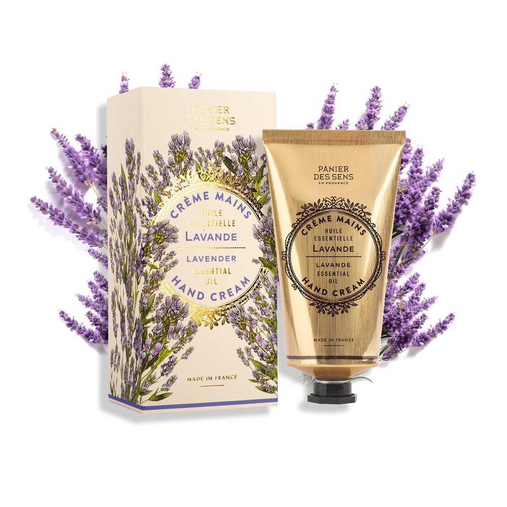 Panier des Sens Lavender Hand Cream for Very Dry Hands, 75 ml