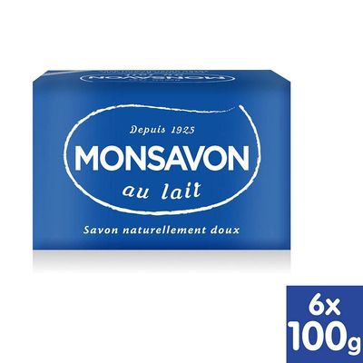 Monsavon L'Authentique Soap, 6 x 100 g