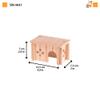 Ferplast Wooden House for Hamsters and Mice view 4
