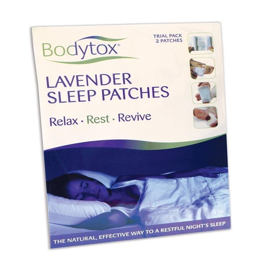 Bodytox Lavender Sleep Foot Patches, for Restful Sleep, Trial Pack, 2 Patches