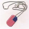 DOG TAG USA Identification Tag Chain Size 30 x 50mm - FRIP Shipping view 1