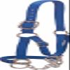 Weaver Leather Halter, 35-0903-BL, Blue, Large view 1