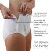 Hydas Button-Fastening Incontinence Briefs, Washable and Dryer-Safe, White, Size 38/40, 1 Pc. view 3
