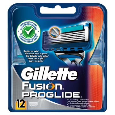 Discontinued Gillette Fusion ProGlide Razor Blades, 12 Count