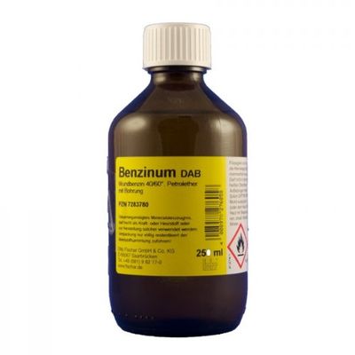 Benzinum DAB 250 mL with Opening
