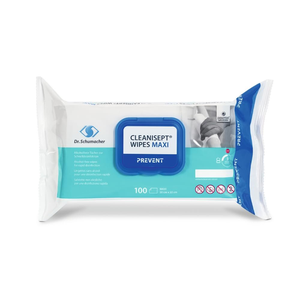 Cleanisept Wipes Maxi Disinfectant Wipes, 80 Wipes