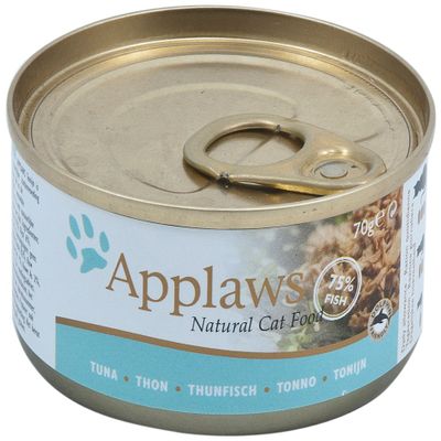 Applaws Cat Tuna Fillets, 24-Pack (24 x 70 g)