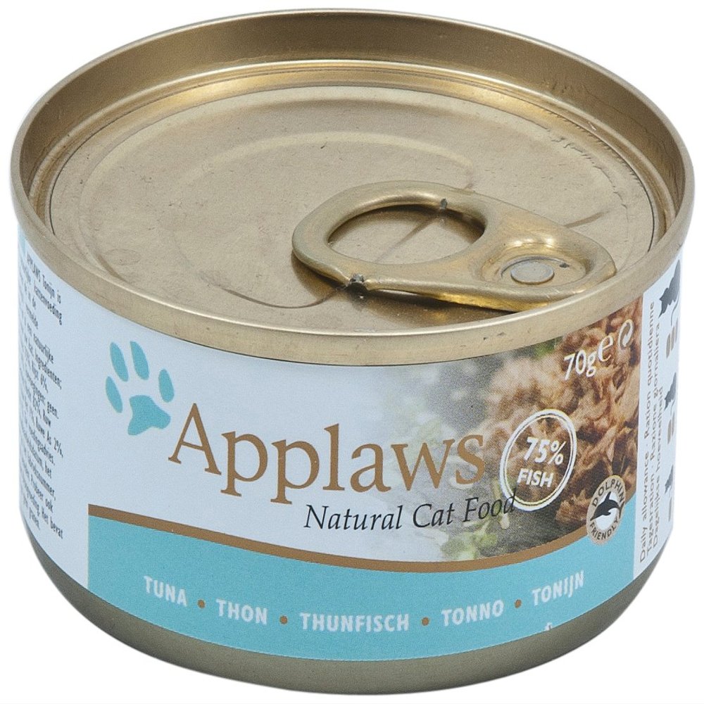 Applaws Cat Tuna Fillets, 24-Pack (24 x 70 g)