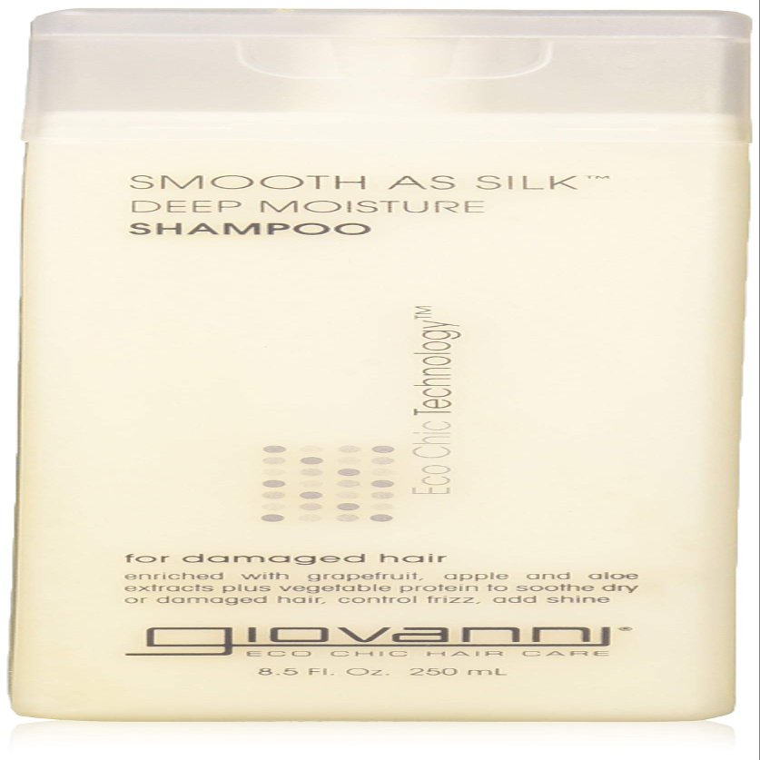 Giovanni Smooth as Silk Deep Moisture Shampoo, 8.5 fl oz (250 ml)
