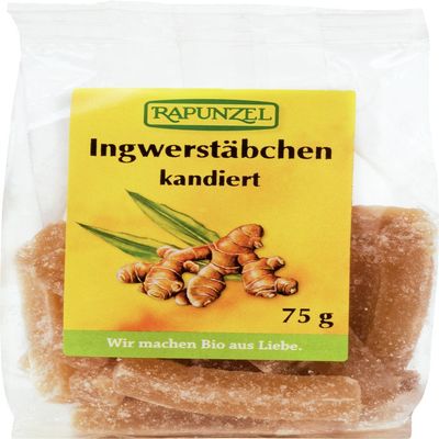 Candied Ginger Sticks