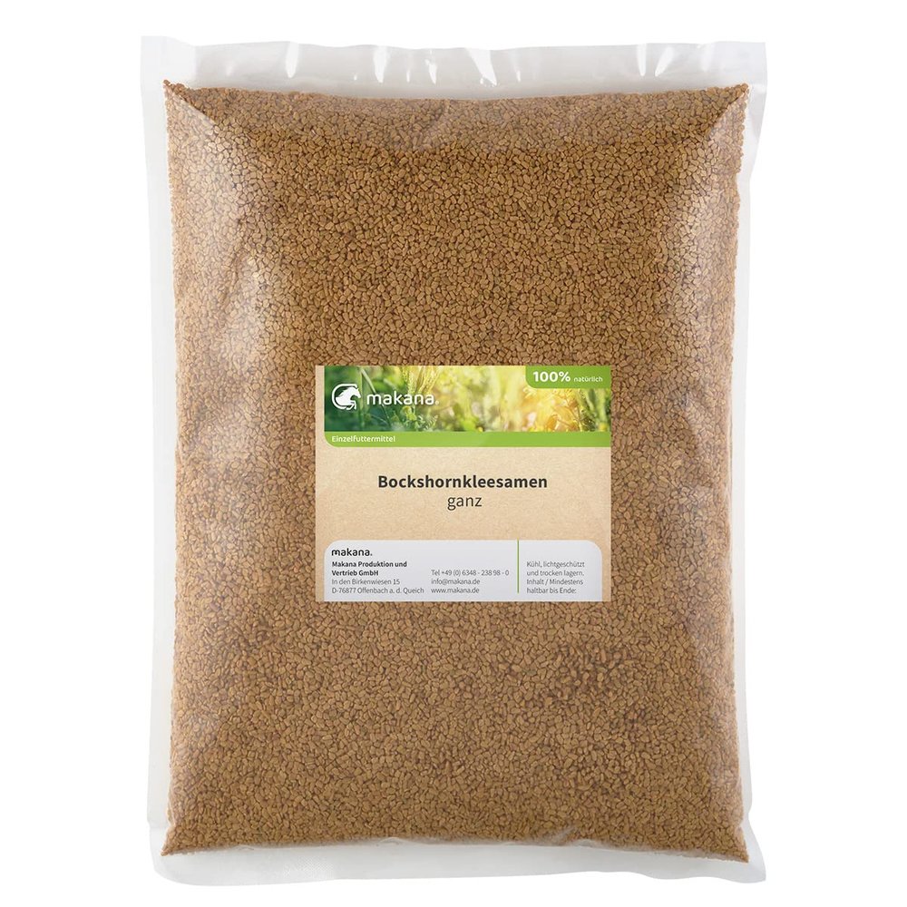 Makana Fenugreek Seeds for Animals, Whole, 2.5 kg Bag