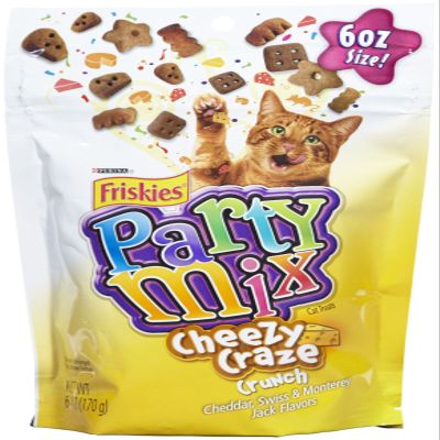 Friskies Party Mix - Cheezy Craze Crunch - 6 oz