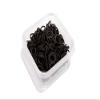 HKM Mane Bands in Plastic Box, 500 pcs, White, One Size view 2
