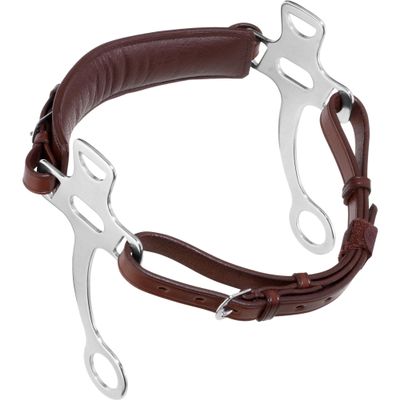 Sprenger 4214400155 Brown Stainless Steel Hackamore, 55