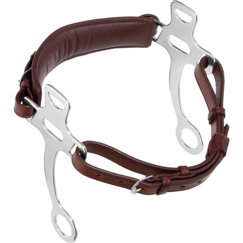 Sprenger 4214400155 Brown Stainless Steel Hackamore, 55