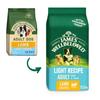 James Wellbeloved Complete Dry Light Dog Food with Lamb and Rice, 12.5 kg view 2