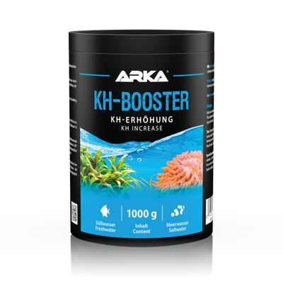 KH Booster Aquarium 1,000 g – Powder for Increasing Carbonate Hardness, Stable pH